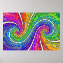 Doppelte Spirale Posterdrucke