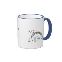 Doppelter Regenbogen-so intensiver Becher Teetasse