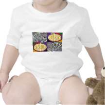 Doppeltes Choukuray - Karuna Reiki Zeichen Baby Strampler