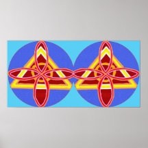 Doppeltes NOSA Plakatdruck