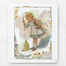 Dorothy tut Hausarbeit Vintage Unze Mousepad