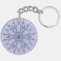 Double Double Snowflakes Limited Edition Acrylic Key Chain