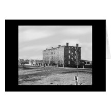 Douglas-Krankenhaus in Washington, DC 1864 Karte