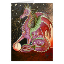 Drache-Atem Grußkarten