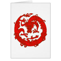 Drache dragon grußkarten