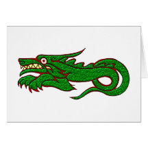 Drache Dragon Grußkarten