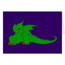 Drache Dragon Grußkarten
