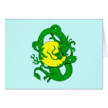 Drache dragon grußkarten