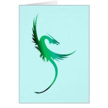 Drache dragon karte