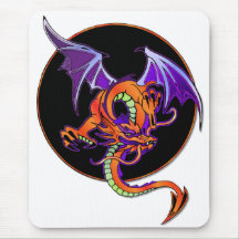 Drache-Kreis Mauspads