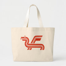 Drache-Logo Leinentaschen