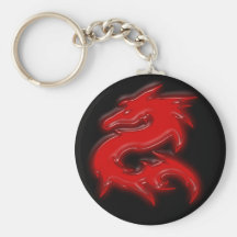 Drache rot schlüsselband