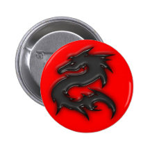 Drache schwarz anstecknadel