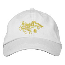 Drache-Stickerei Bestickte Caps