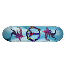 Drachen des Friedens Skateboarddeck