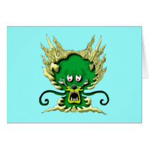 Drachengesicht dragon face karten