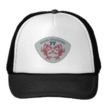 DracheSnowboards II Baseballcaps