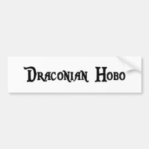 Drakonischer Hobo-Aufkleber Auto Sticker