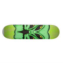 Drei alien-Eindringlinge Personalisiertes Skateboarddeck