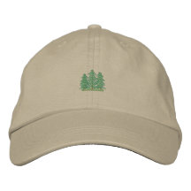 Drei Evergreens Bestickte Caps