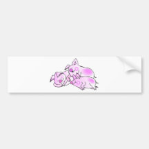 Drei Ferkel Autosticker