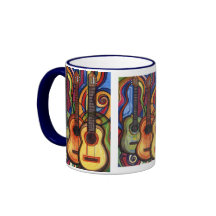 Drei Gitarren Teehaferl
