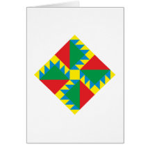 Dreiecke Quadrat triangles square Grußkarten