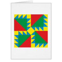 Dreiecke Quadrat triangles square Grußkarten