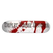 Dreiergruppe-Zombie Disturbia Skateboard Personalisierte Skateboarddecks