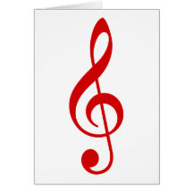 Dreifacher Clef Karte