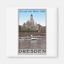 Dresden - auf der Elbe Magnete