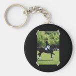 Dressage-Pferdeshow Keychain Schlüsselanhänger