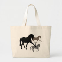 Dressage-Pferdetrio Taschen