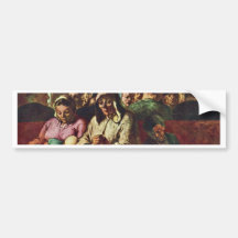 Dritt-Klassefach durch Daumier Honoré Auto Sticker