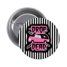 Drop Dead Hearse Button