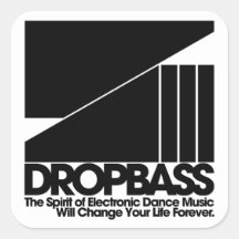 DropBass Logo Sticker