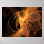 Druck: Goldener Strudel Plakatdruck