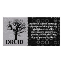 Druide Photokartenvorlagen