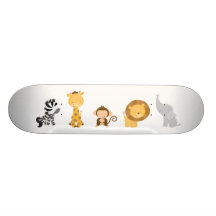 Dschungel-Babys Skateboard Deck