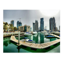 Dubai-Jachthafen Postkarten