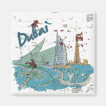 Dubai Kühlschrankmagnet