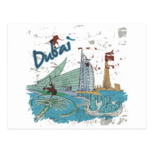 Dubai Postkarten