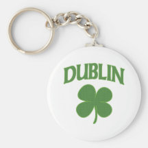Dublin-Iren-Kleeblatt Schlüsselbänder