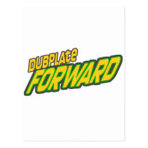 Dubplate vorwärts postkarten