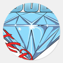 Dubstep Diamant Sticker