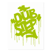 Dubstep FatCap Limon Postkarte