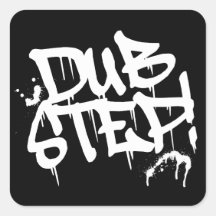Dubstep Graffiti-Art Sticker