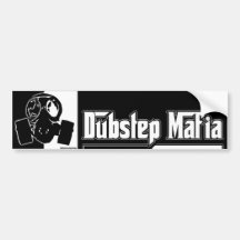 DUBSTEP Mafia-Tollpatsch-Schrittmusik Dubstep Klei Autosticker