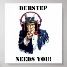 Dubstep Plakat
