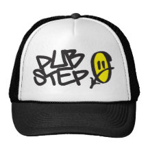 Dubstep smiley retromütze